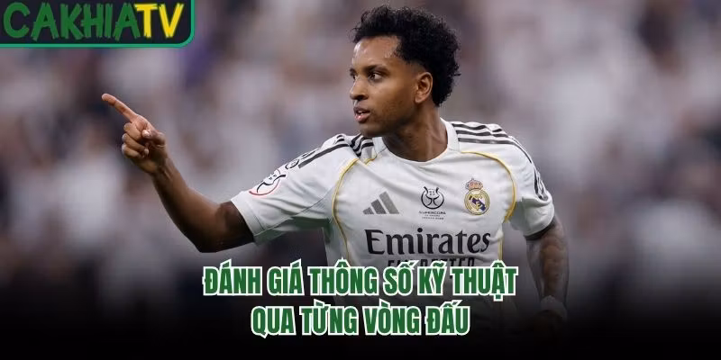 Đánh giá thông số kỹ thuật qua từng vòng đấu