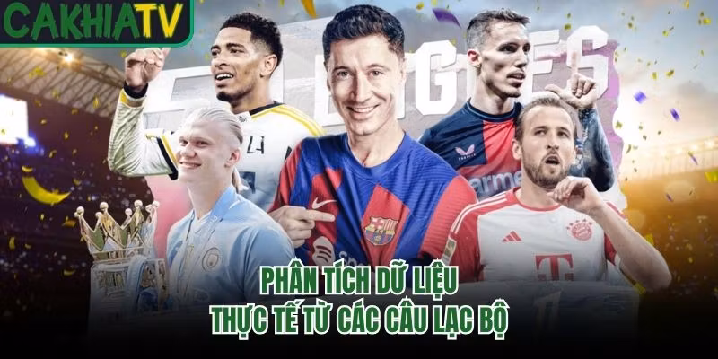 Phân tích dữ liệu thực tế từ các câu lạc bộ