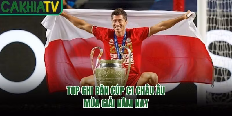 Top ghi bàn Cúp C1 Châu Âu mùa giải năm nay